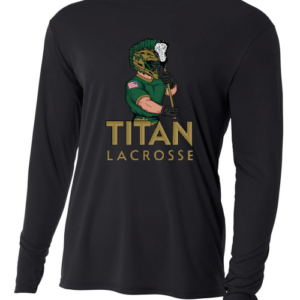 A4 Long Sleeve Cooling Crew - Player Logo