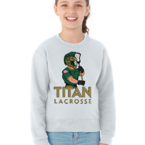 Jerzees NuBlend Youth Crewneck Sweatshirt - Player Logo