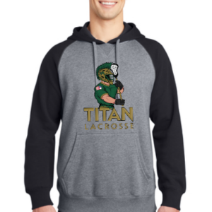 Sport-Tek Raglan Colorblock Hoodie - Player Logo